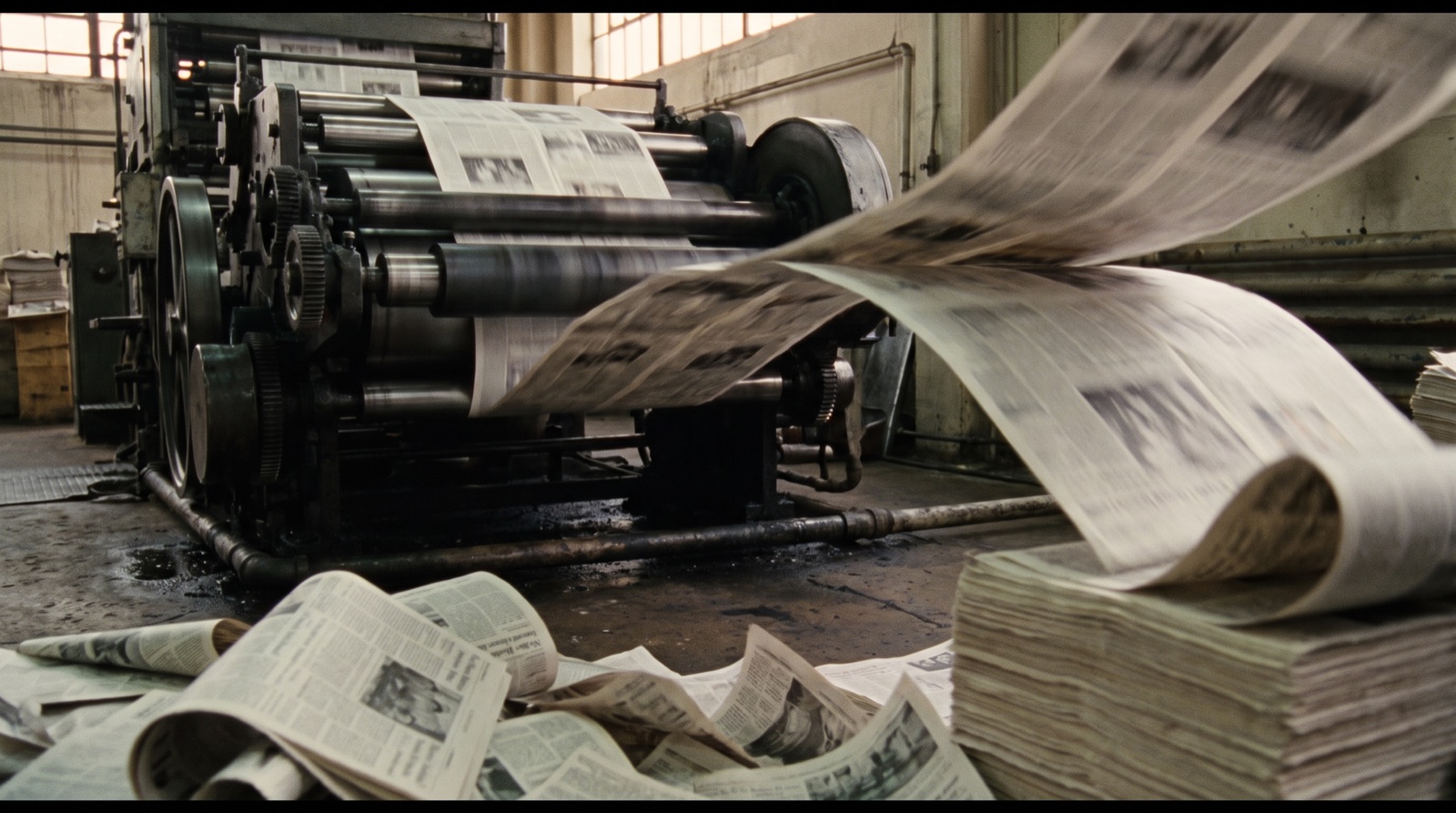 Headlines being sorted into kept and dropped